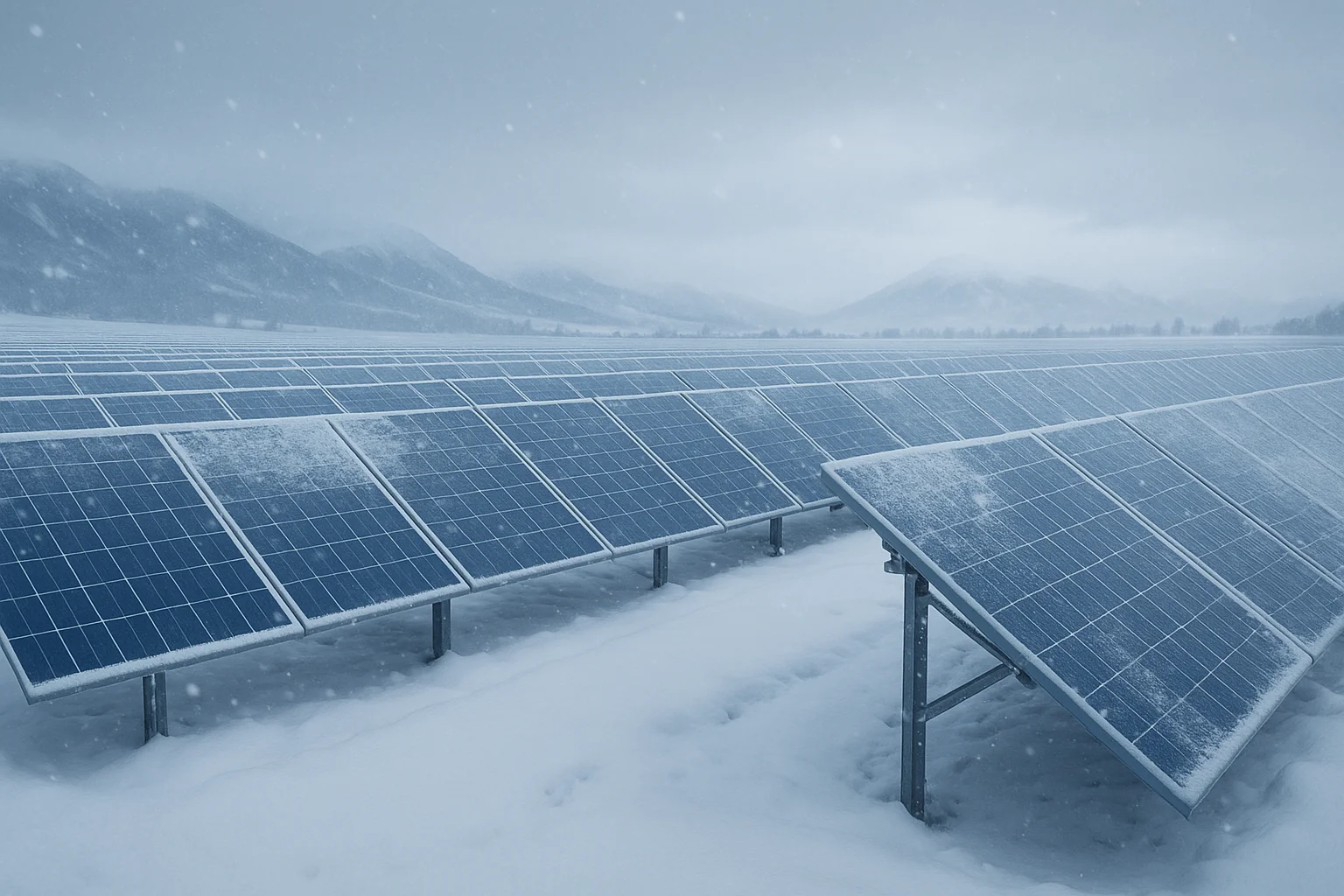 Severe cold flight test