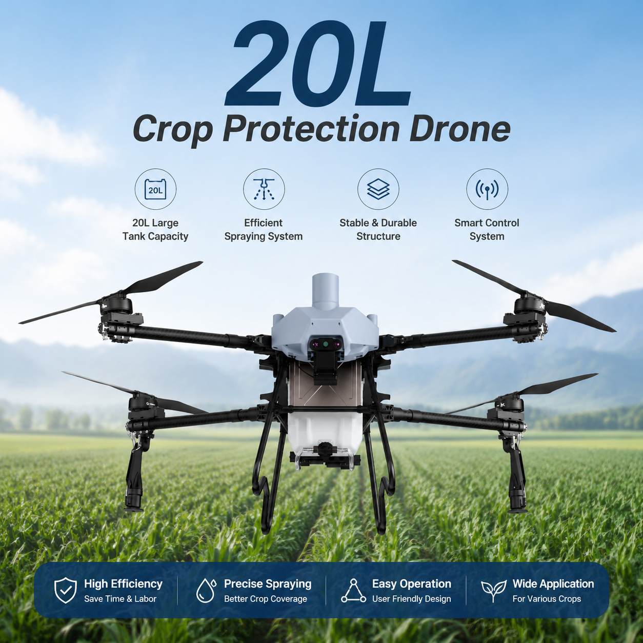 20L Crop Protection Drone
